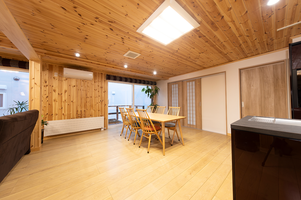 リフォームをした部屋